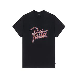 Футболка с цветочным логотипом