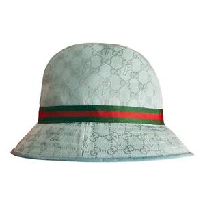 Федоры Gucci x Palace GG-P Canvas Fedora With Web And Logo Detail 'Бледно-голубой'