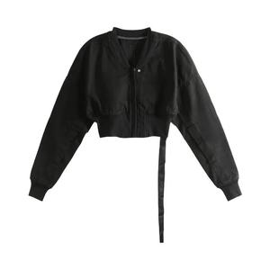 Куртки Rick Owens DRKSHDW Бомбер-куртка укороченная 'Черный'