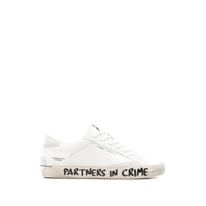 Кожаные кроссовки Distressed