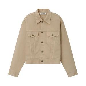 Джинсовая куртка Fear of God Essentials Classic Denim Jacket 'Overdyed Dune'