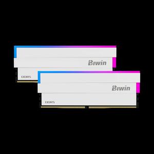 Biwin Black Opal DW100 RGB DDR5 White 48GB Kit (2 x 24GB) 6000MHz CL28