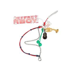 Брелоки и шнурки Charles Jeffrey Loverboy Character Crochet Bag Charm 'Instruments'