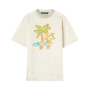 Футболки Palm Angels Palm Neon Tee 'Офф-вайт/Многоцветный'