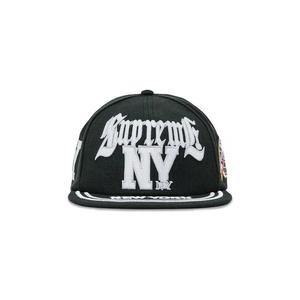 Кепки Supreme New York 6-панельная 'Black'