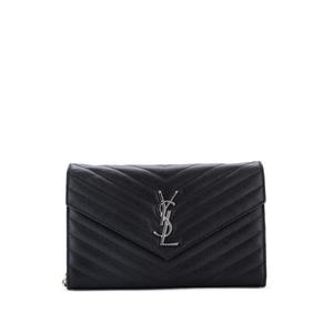 Сумка через плечо Classic Monogram Wallet on Chain Matelasse Chevron Leather Medium