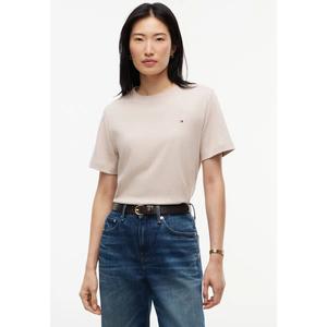 Трикотажная футболка Interlock Knit Boxy Crew Neck T-Shirt - Tommy Mainline