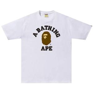 Футболка BAPE College Tee 'White'