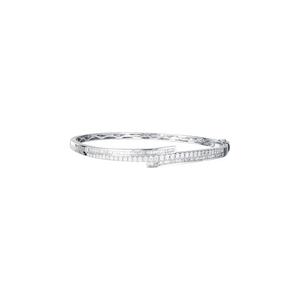 TOMEI бриллиантовый браслет-обруч, белое золото 585/14K