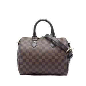 Сумка-сэтчел Damier Ebene Speedy Bandouliere 25 (2016 год)