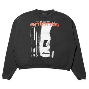 Круглые воротники Crewnecks Enfants Riches Déprimés Enfants Bondage 14 Crewneck Sweatshirt 'Faded Black'