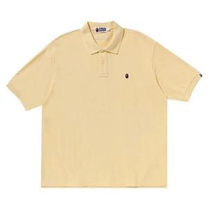 Поло BAPE Ape Head One Point Polo 'Yellow'