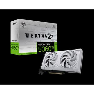 MSI GeForce RTX 5060 Ti 8G VENTUS 2X OC WHITE PLUS видеокарта