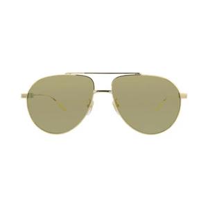 Солнцезащитные очки-авиаторы Gucci 'Gold/Yellow'