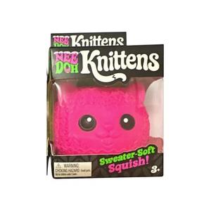 Игрушки и наборы для игр NeeDoh Knittens Squishy Fidget Toy 'Pink'