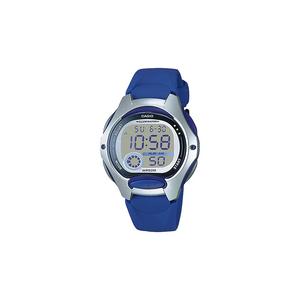 Детские цифровые часы LW-200-2AV с синим ремешком из смолы, повседневные