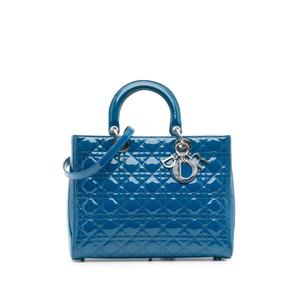 Сумка Large Patent Cannage Lady Dior 2015