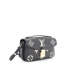 Сумка на плечо Pochette Metis Bicolor Monogram Empreinte Giant East West