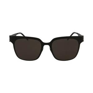 Saint Laurent Square Metal Sunglasses 'Черный/Серый'