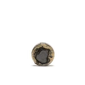 Серьга-гвоздик DA18K+DIA