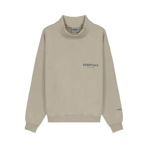 Круглый воротник Fear of God Essentials x SSENSE Свитшот с воротником-стойкой «Linen»