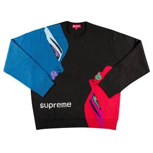 Свитера Supreme Faces Sweater 'Черный'
