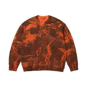 Свитера Supreme Crucifixion Sweater 'Оранжевый'