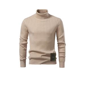 Свитер с высоким воротником из рибаны AX-HIGH003