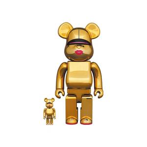 Фигурки BE@RBRICK x Hajime Sorayama x 2G 100% & 400% Set 'Gold'
