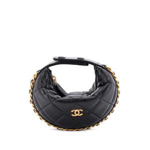 Стеганая сумка Chain Around Pouch