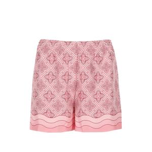Шелковые шорты Radiating Monogram