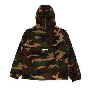 Верхняя одежда Supreme x Polartec Facemask Half Zip Pullover 'Woodland Camo'