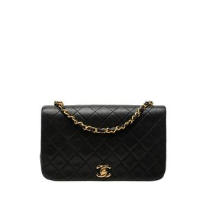 Сумка через плечо CC Quilted Lambskin Full Single Flap (1989-1991 годы)