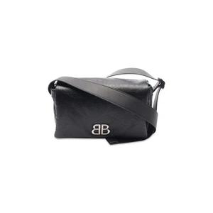 Сумки через плечо Balenciaga Monaco Flap Messenger Bag 'Black'