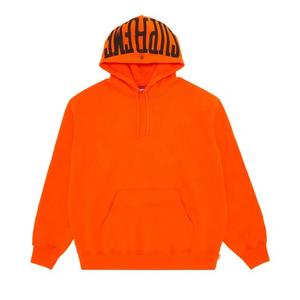 Худи Supreme Warm Up Hooded Sweatshirt 'Bright Orange'