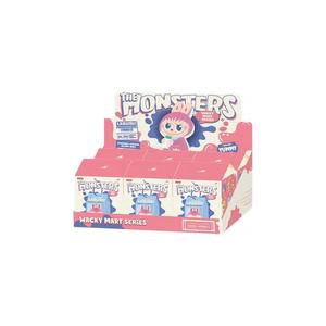 Мягкие игрушки Pop Mart Labubu THE MONSTERS Wacky Mart Series Squishy Charm Sealed Whole Set 'Mystery' (6 слепых боксов)