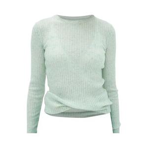 Свитера Auralee Cashmere Nep Knit Pullover 'Mix Mint'