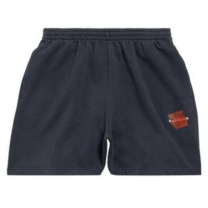 Balenciaga Taped Shorts 'Выцветший Черный/Белый/Красный'