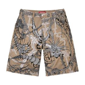 Шорты Supreme Wombat Embroidered Work Short 'Tan'