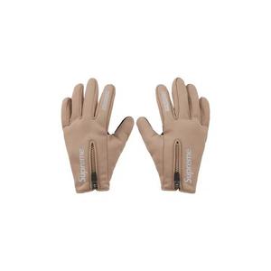 Supreme WINDSTOPPER Zip Gloves 'Тауп'