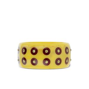 Браслет-бэнгл Peridot из желтого золота
