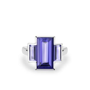 Платиновое кольцо Kingdom с танзанитом