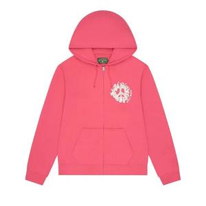 Худи на молнии Denim Tears Denim University Zip Hoodie 'Розовый'
