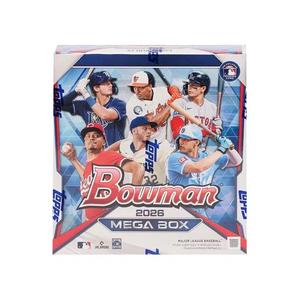 Спортивные карточки 2026 Bowman Chrome Baseball Mega Box