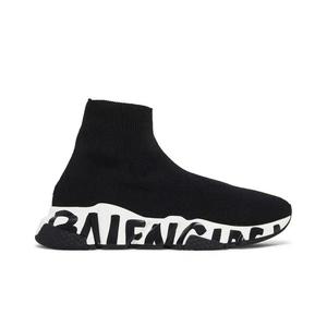 Кроссовки Balenciaga Wmns Speed Sneaker «Midsole Graffiti — Black White»