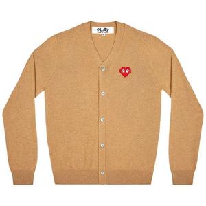 Кардиганы Comme des Garçons PLAY Heart Cardigan 'Camel'