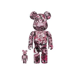 Фигурки BE@RBRICK x Marvel 80th Anniversary 100% & 400% Set 'Multicolor'