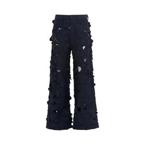 Marni Circle Laser Cut Брюки 'Черный'