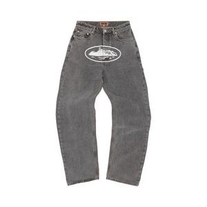 Corteiz Island Baggy Jeans «Light Grey»