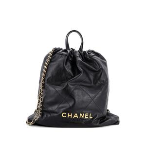Большой стеганый рюкзак 22 Chain